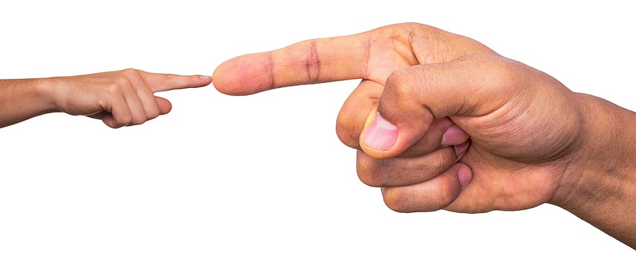 index finger, large, small, suggest, dominance, predominance HD wallpaper