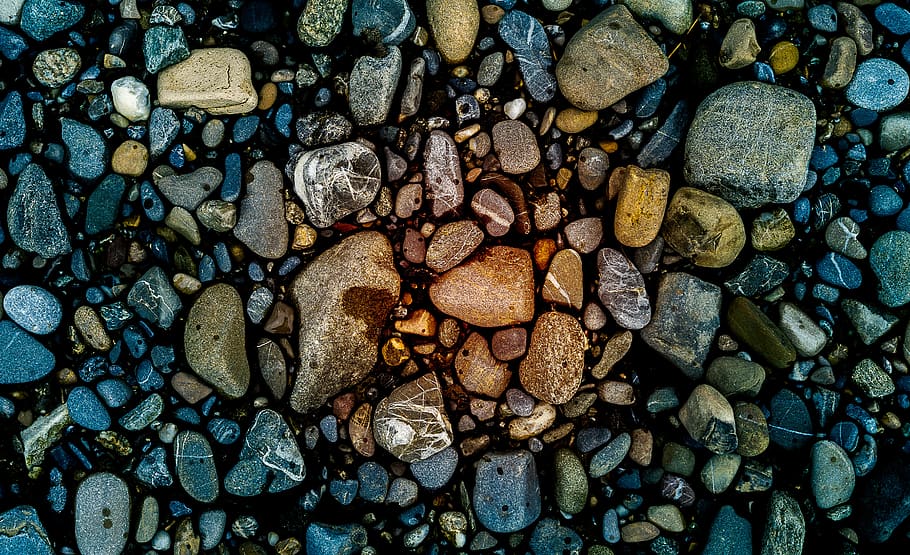 rock, stone, pattern, texture, background, river, wallpaper, HD wallpaper