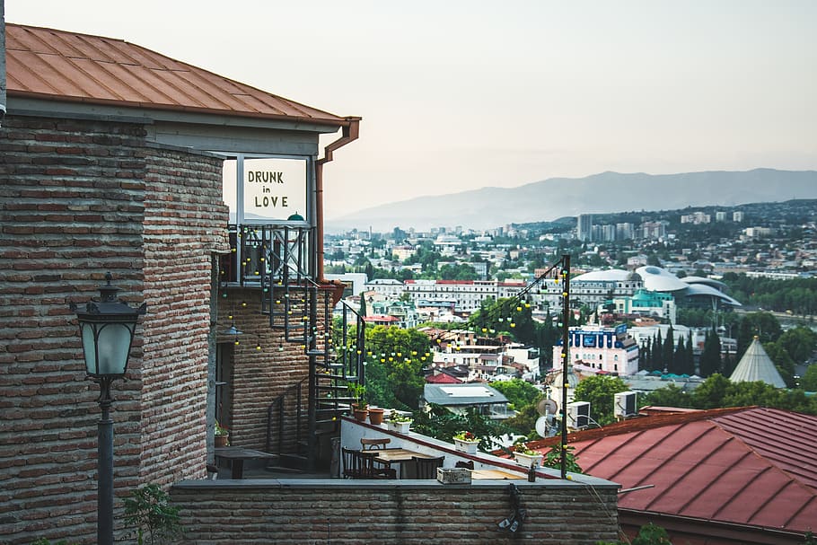 georgia, tbilisi, city, cityscape, architecture, built structure HD wallpaper