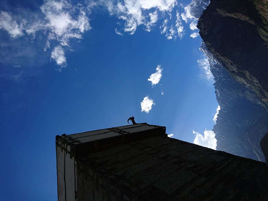 sky, architecture, built structure, low angle view, cloud - sky HD wallpaper