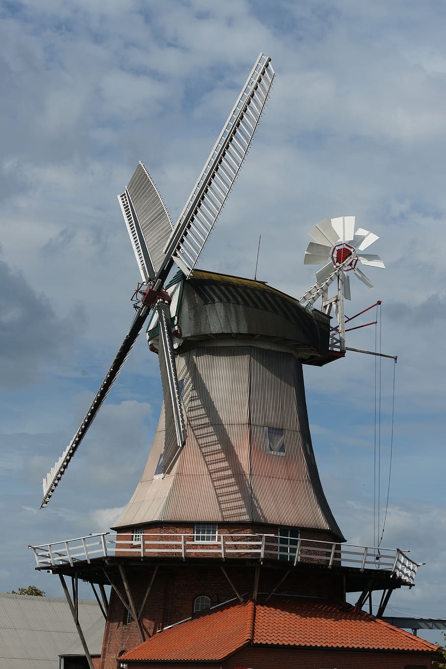 mill, wing, windmill, sky, architecture, building, historically