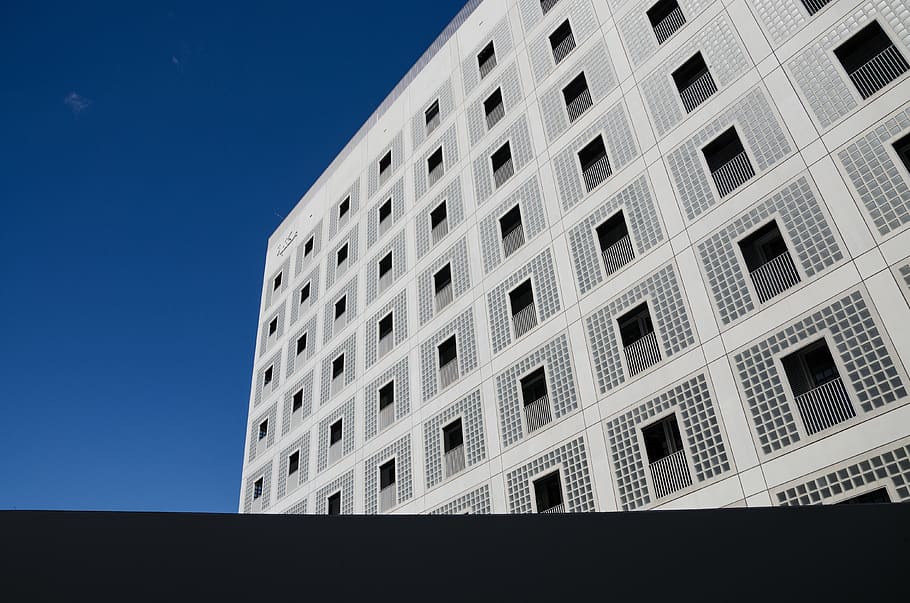 city, library, stuttgart, modern, clean, architecture, building exterior HD wallpaper