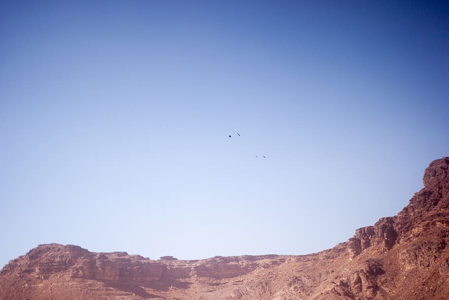 jordan, wadi rum, aqaba, sky, rock, mountain range, desert