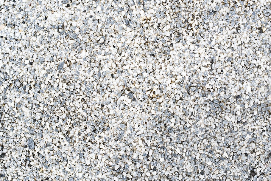 Gray and White Granite Surface, colors, hard, pattern, pebbles HD wallpaper