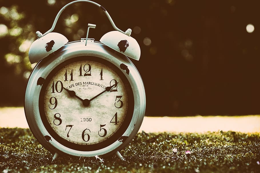 clock, antique, old, time of, clock face, pointer, dial, alarm clock HD wallpaper