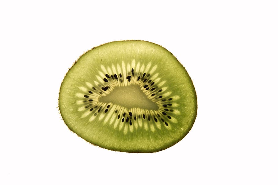 kiwi fruit, studio shot, white background, food and drink, healthy eating HD wallpaper
