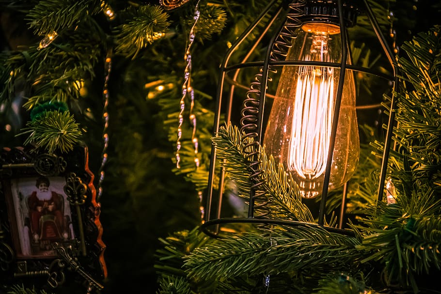 Photo Of Lamp, close-up, illuminated, light, lighting equipment HD wallpaper