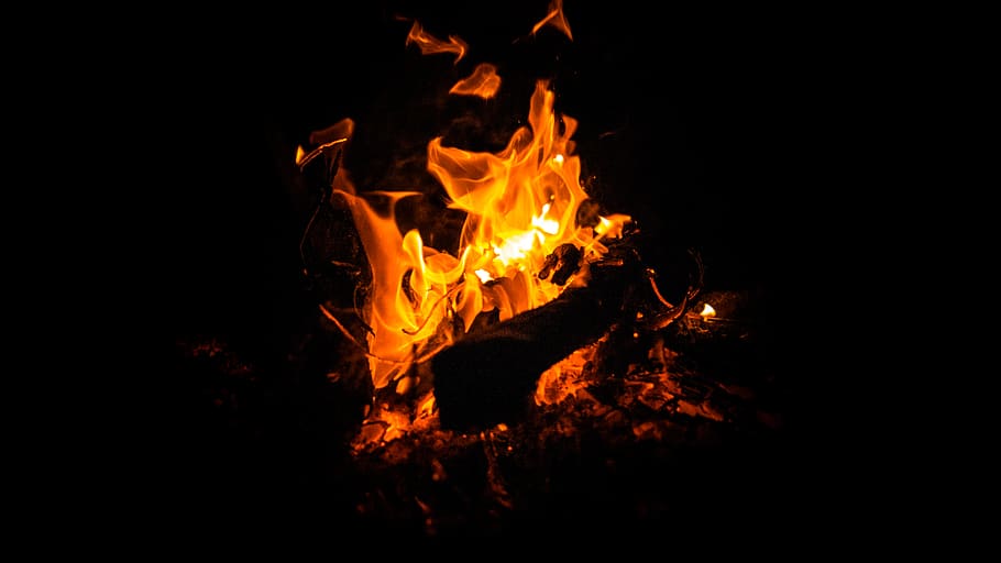 1920x1080px Free Download Hd Wallpaper Bonfire Flame Wood Camp