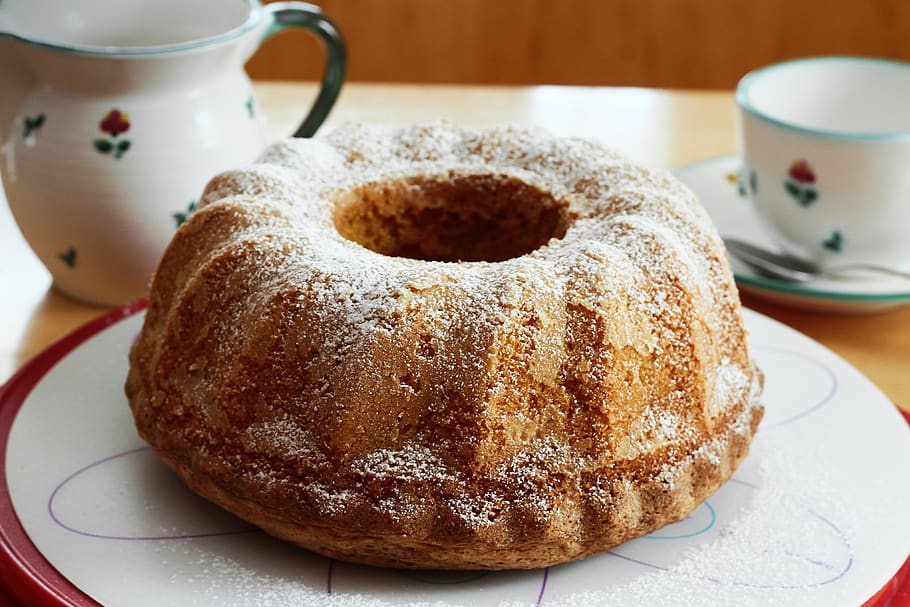 cake, flour, bake, delicious, sweet, sugar, eat, dough, coffee HD wallpaper