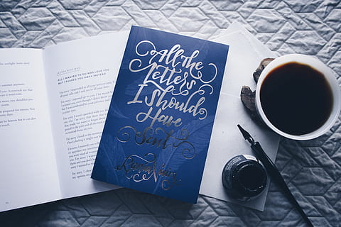 paper, book, reading, table, flatlay, knowledge, writing, poetry HD wallpaper