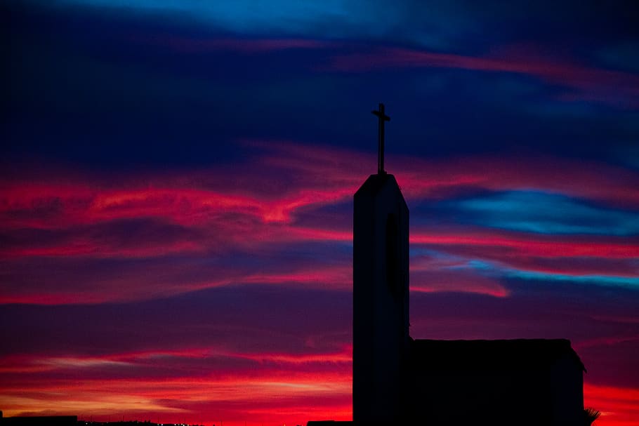 mexico, tijuana, cloud - sky, silhouette, sunset, architecture HD wallpaper