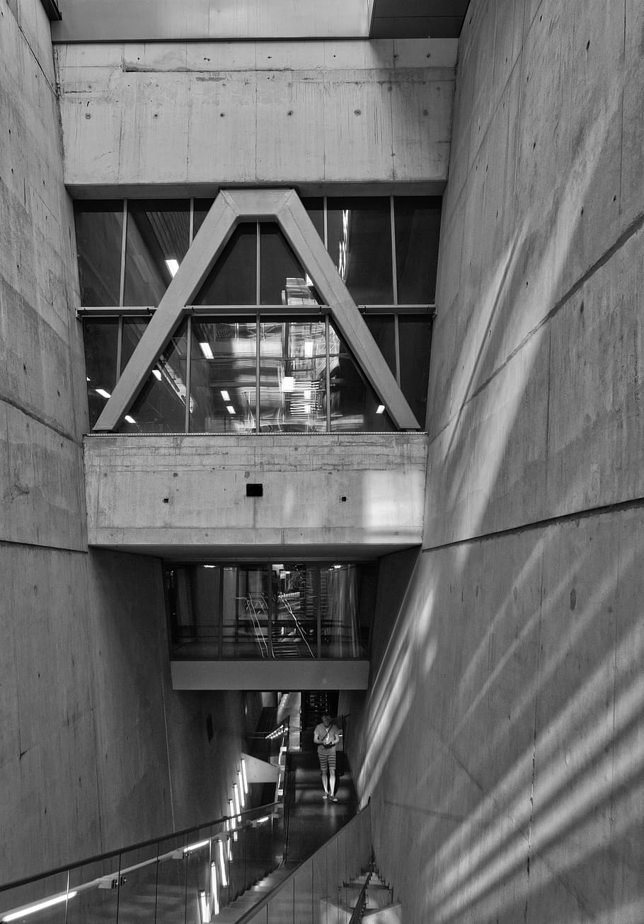 architecture, trainstation, urban, built structure, indoors HD wallpaper