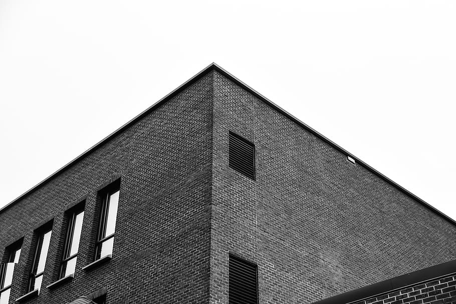 raleigh, united states, 112 s salisbury st, roof, brick, window, HD wallpaper