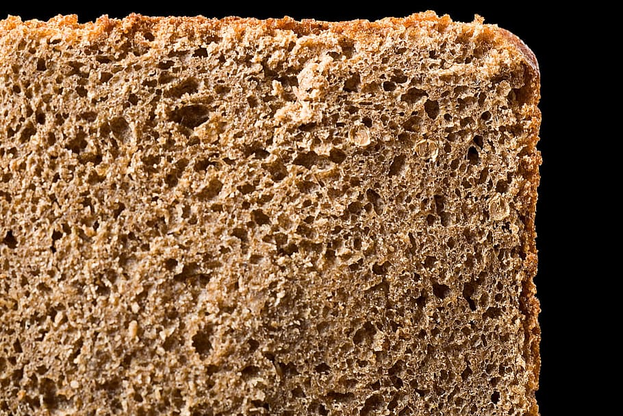 Hd Wallpaper: Bread, Breakfast, Brown, Closeup, Cut, Cutout, Eat, Food 