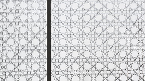 rug, pattern, white, glass, balance, ambigraph, aluminium, tile HD wallpaper