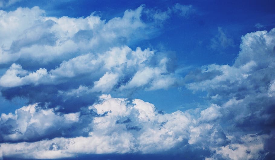 latvia, cloud - sky, blue, cloudscape, atmosphere, scenics - nature HD wallpaper