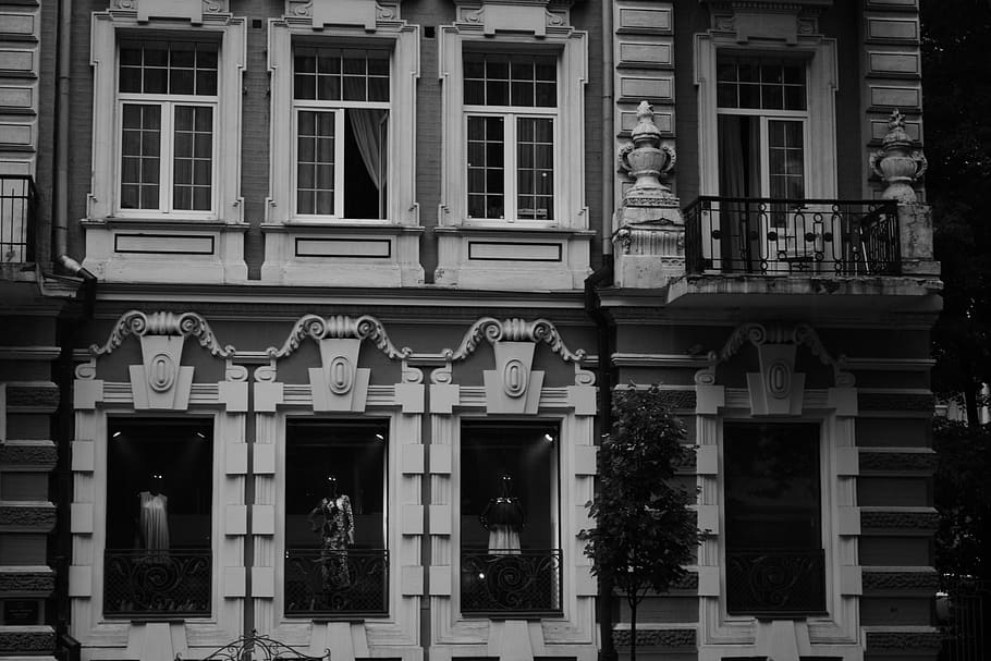 ancient, architecture, windows, selling windows, models, dummies HD wallpaper