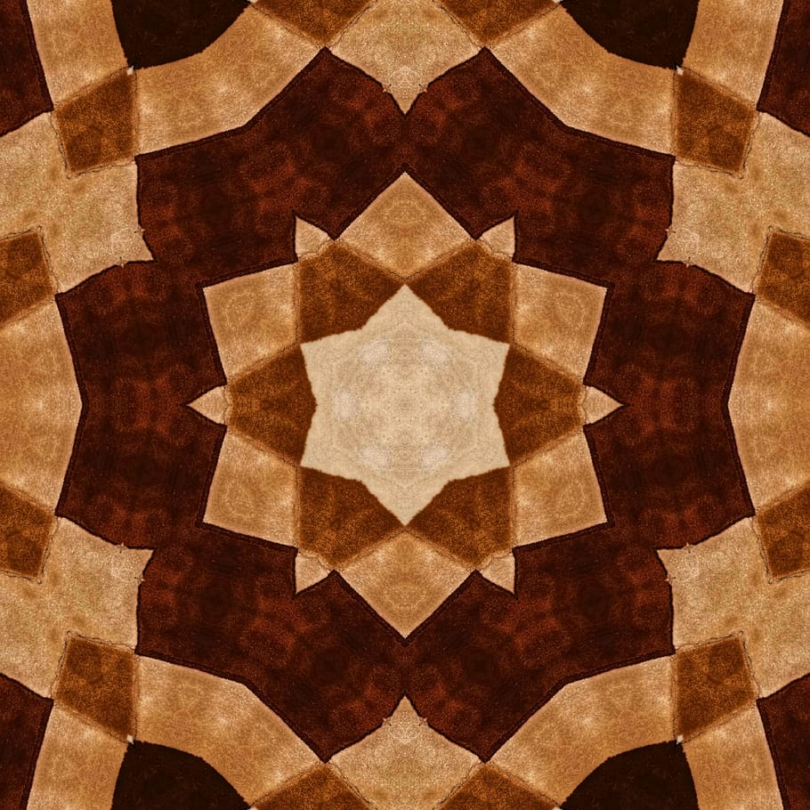 Beige and Brown Textile, art, artistic, close-up, colors, creative HD wallpaper