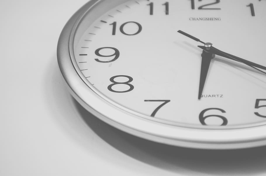 clock, time, number, minute hand, accuracy, clock face, indoors HD wallpaper