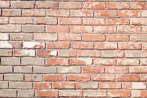 Brown and Grey Concrete Brick Wall, brick texture, bricks, brickwall HD wallpaper