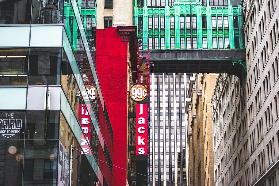 Jacks Store Signage, architectural design, architecture, bridge HD wallpaper