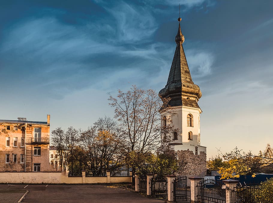 russia, vyborg, built structure, building exterior, architecture HD wallpaper