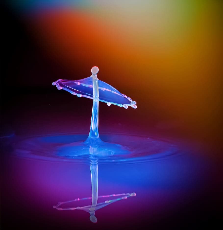 Stock Photography of Water Drops, abstract, art, blur, bright HD wallpaper