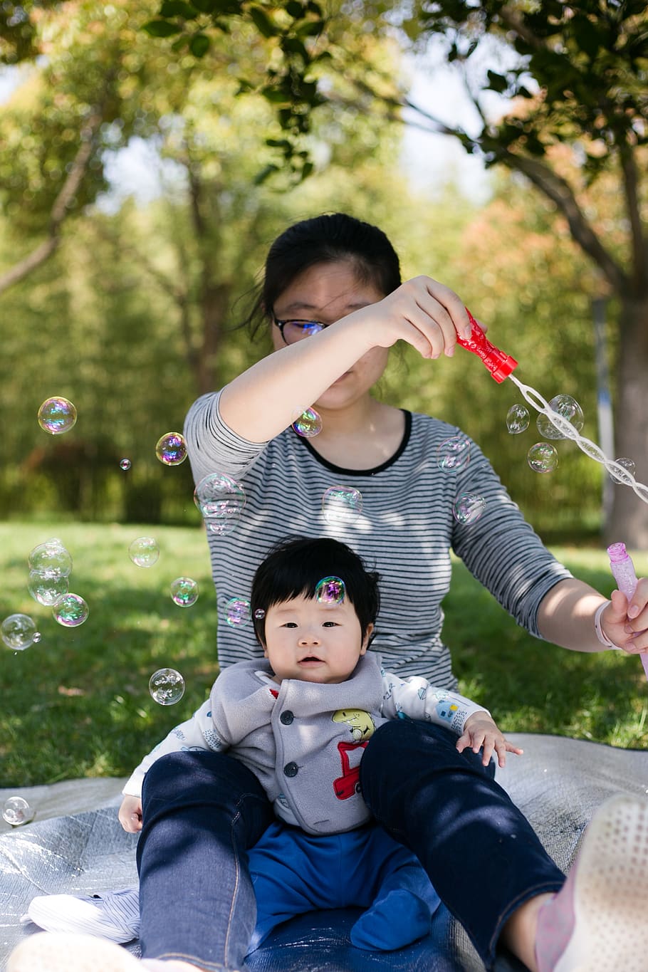 human, person, bubble, finger, outdoors, kid, child, play, girl HD wallpaper