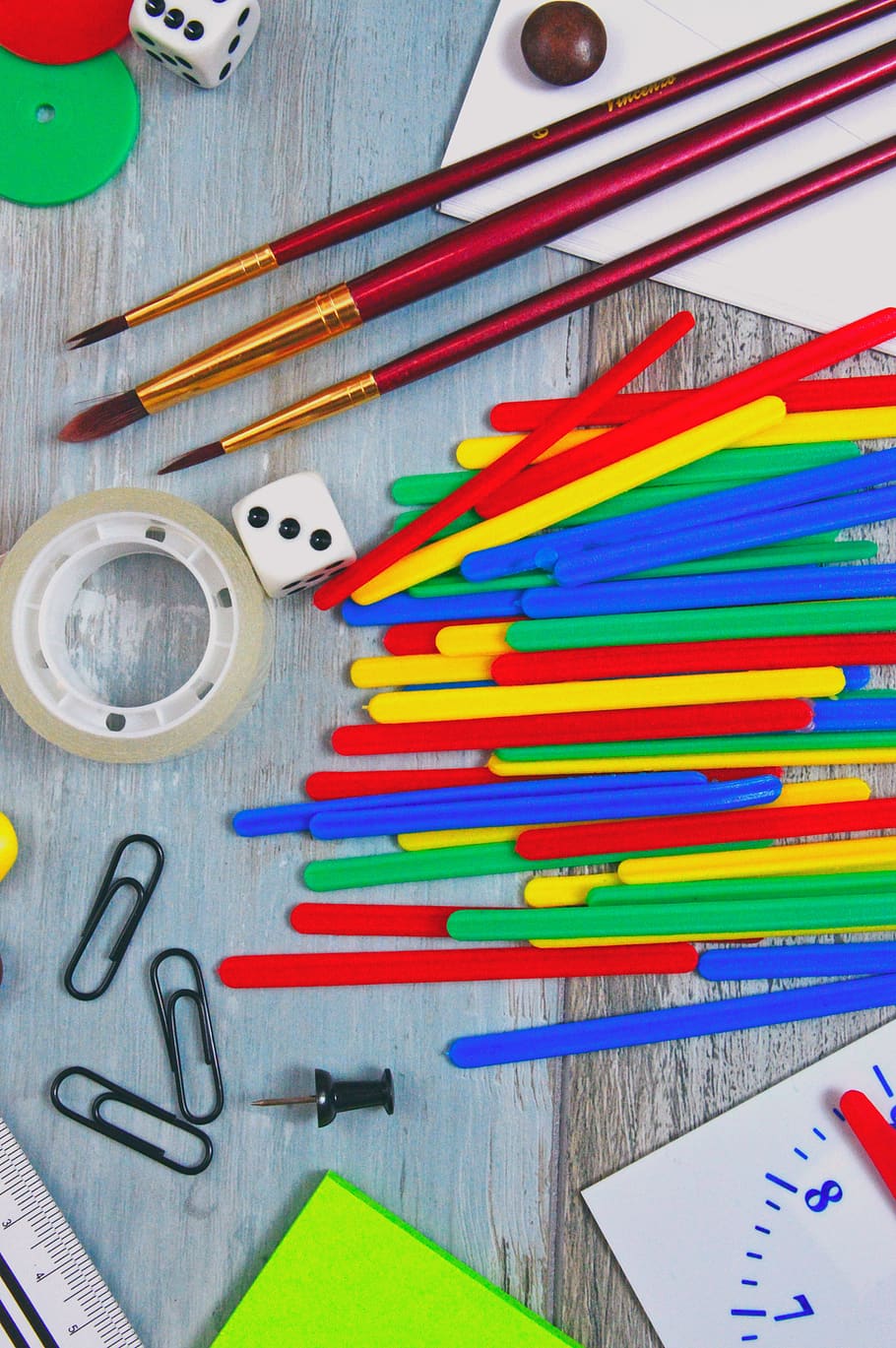 school, learning, back-to-school package, education, brushes HD wallpaper