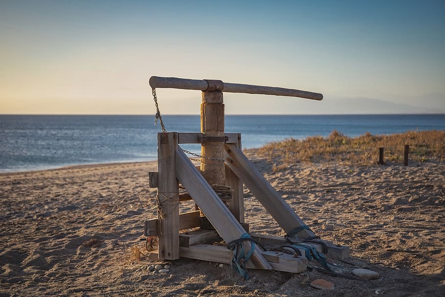 winch, boat, vintage, rust, nautical, sailing, sea, marine HD wallpaper