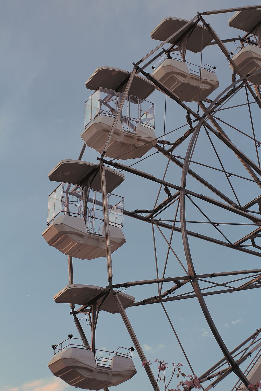 Close-up Photo of Ferris Wheel, fun, high, low angle shot, sky HD wallpaper