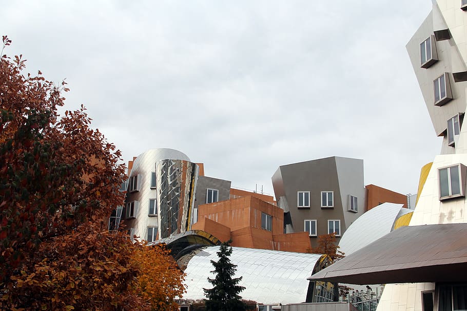 cambridge, united states, ray and maria stata center, kendall, HD wallpaper