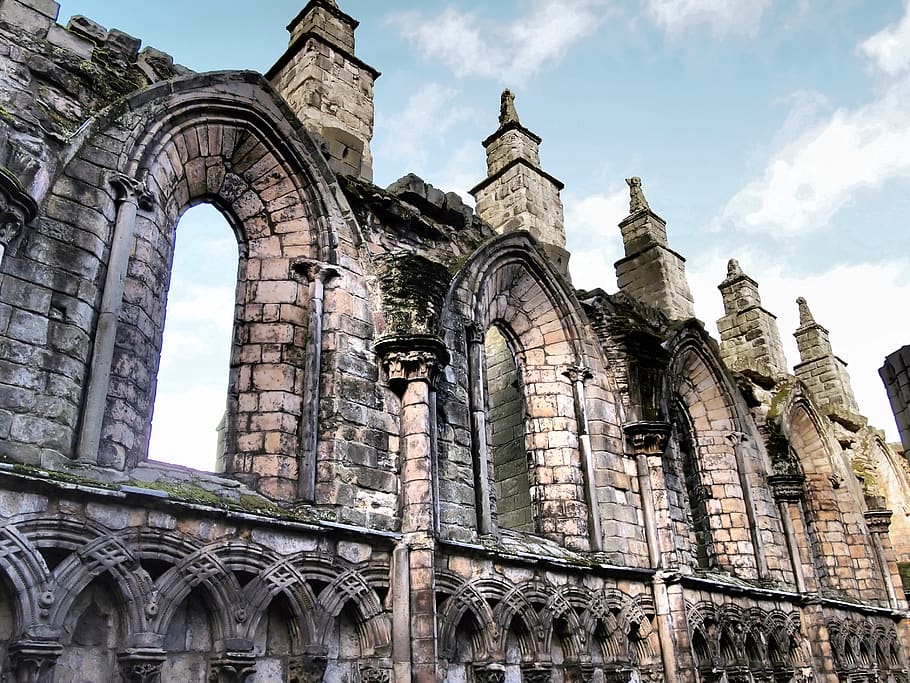 united kingdom, edinburgh, history, the past, low angle view HD wallpaper