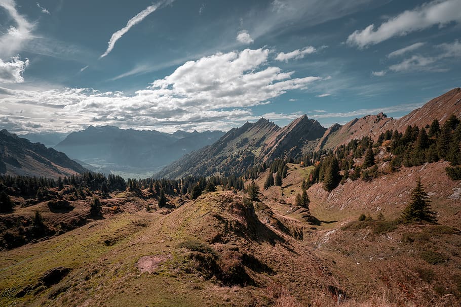 mountain peak, nature, outdoors, crest, mountain range, switzerland HD wallpaper