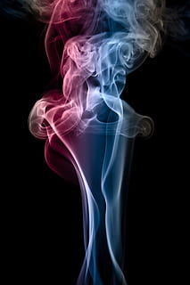 abstract, aroma, aromatherapy, background, color, smell, smoke HD wallpaper