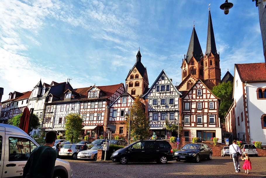 germany, building exterior, architecture, built structure, car HD wallpaper