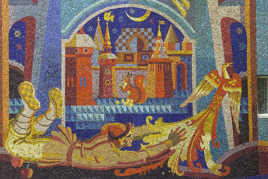 mosaic, art, tile, rug, krasnodar, russia, home decor, building HD wallpaper