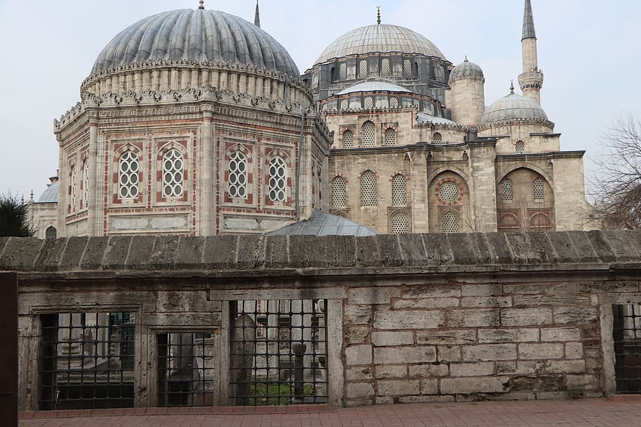 cami, shrine, tomb, old, on, istanbul, the şehzade mosque HD wallpaper