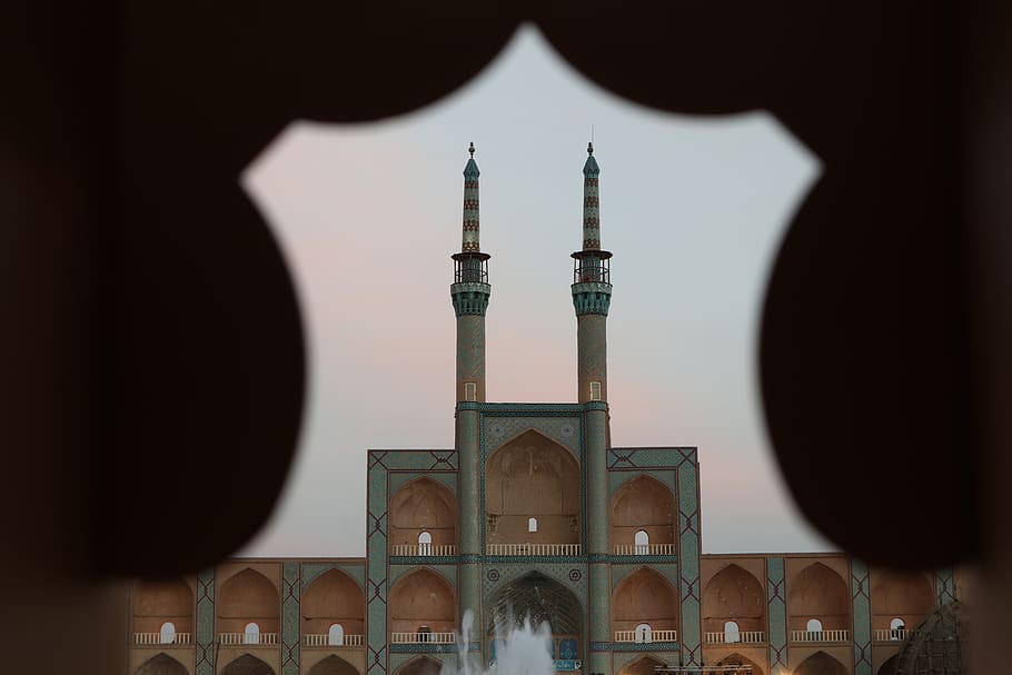 amir chakhmagh, yazd, iran, built structure, architecture, building exterior