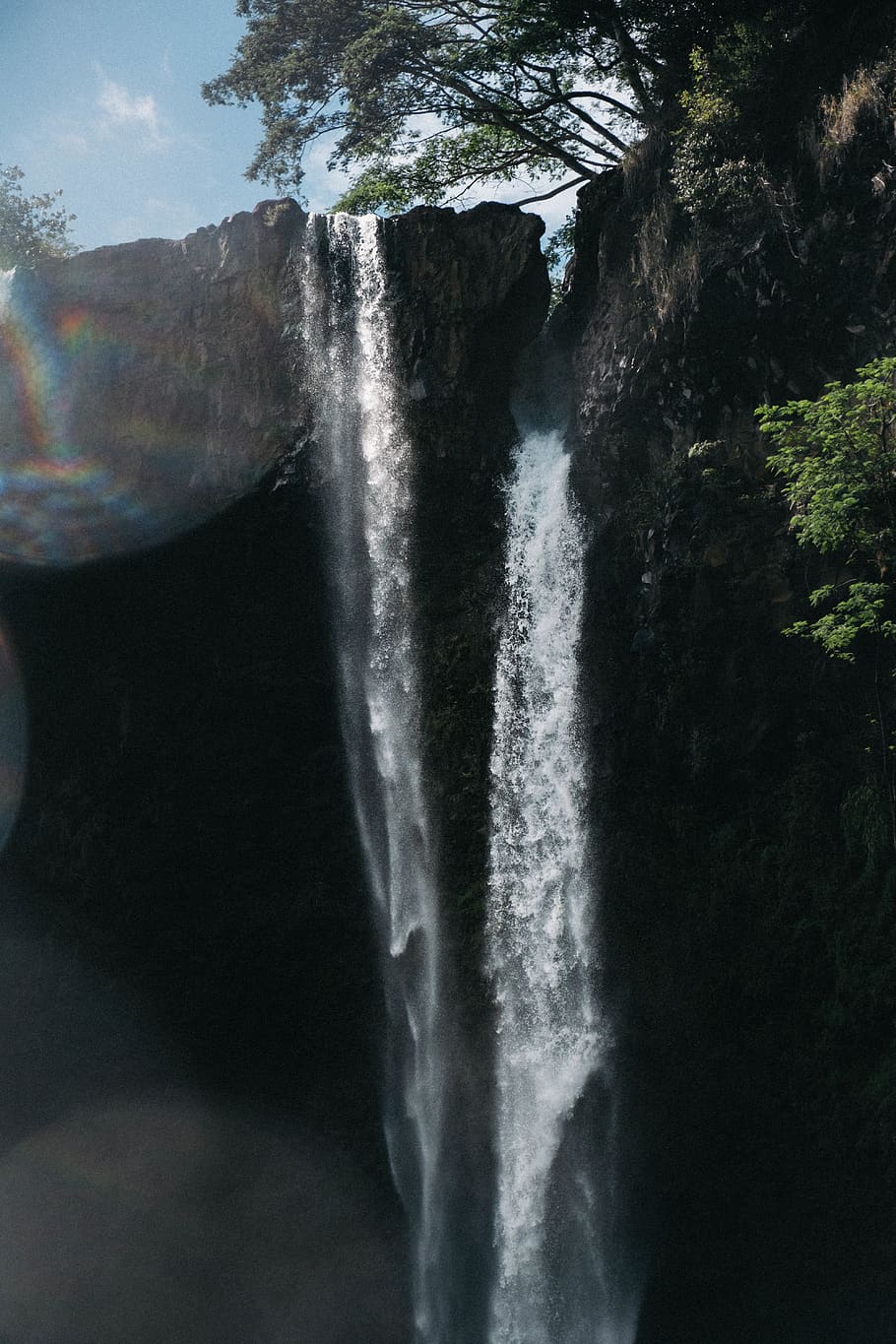 waterfalls photography, long exposure, motion, scenics - nature HD wallpaper