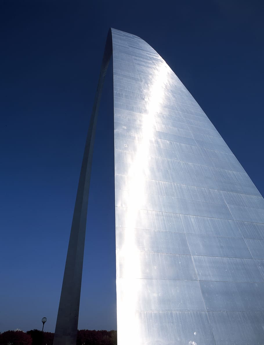 arch, saint, louis, construction, architecture, high, height HD wallpaper