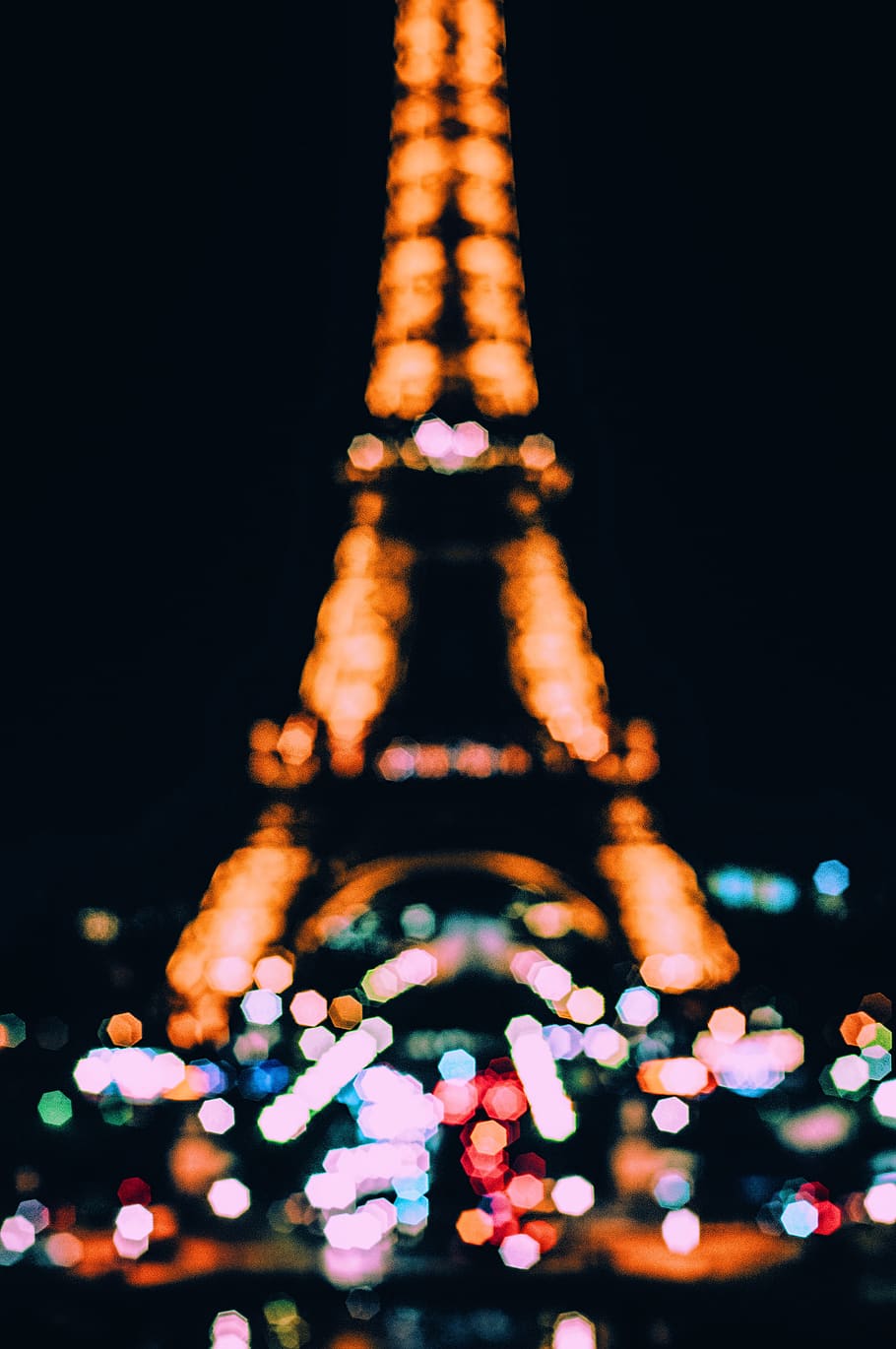 france, paris, illuminated, night, architecture, travel destinations HD wallpaper