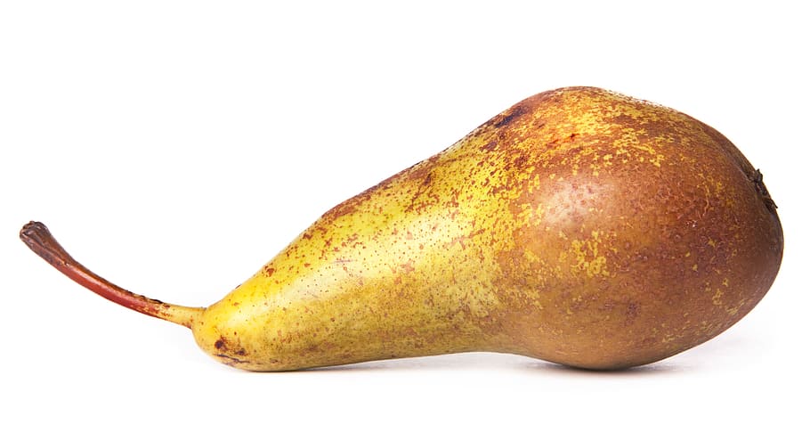 pear, ripe, fruit, nobody, isolated, healthy, vitamin, fresh HD wallpaper