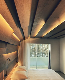 closed glass door, housing, building, wood, vals, bedroom, indoors HD wallpaper