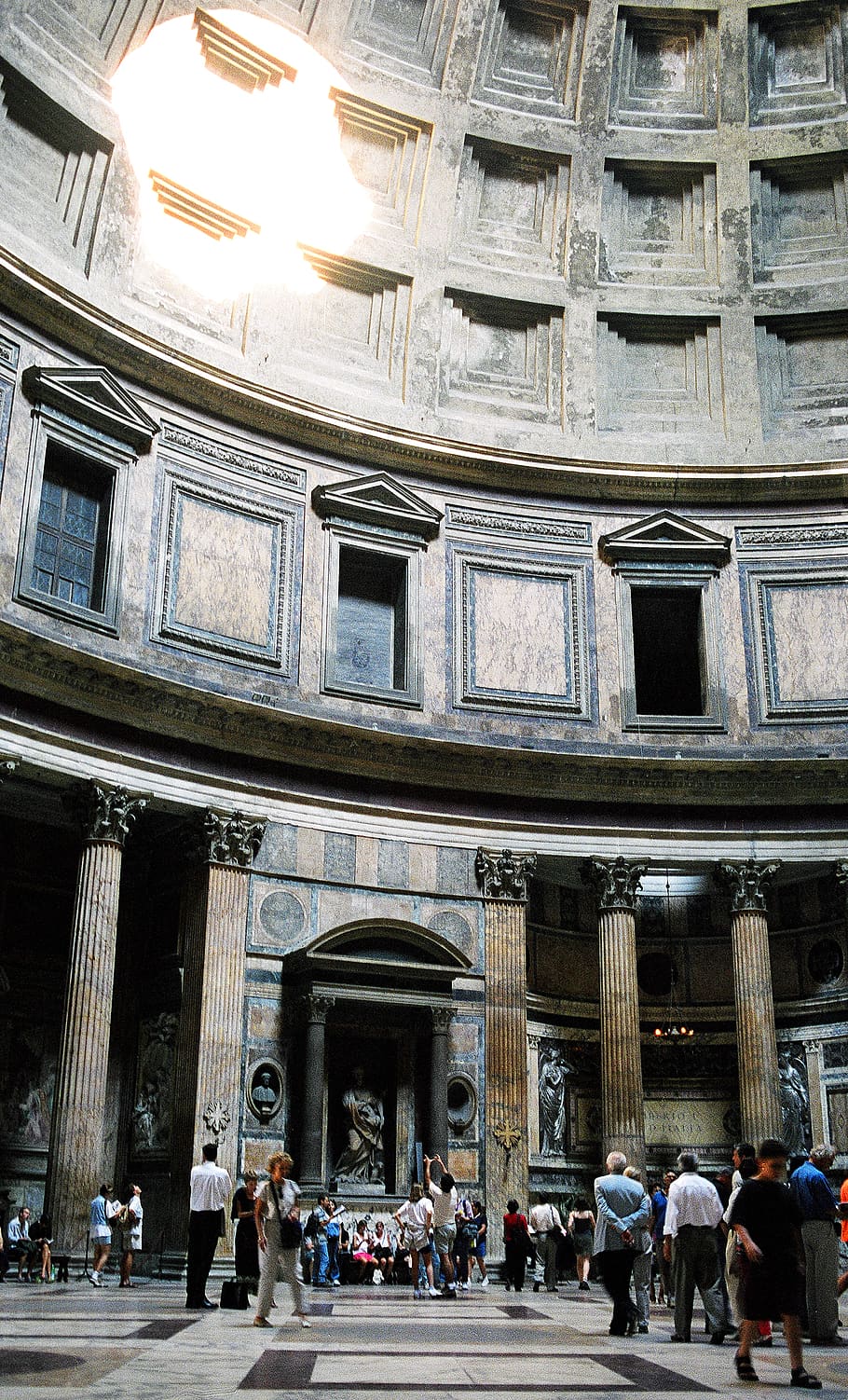 italy, roma, via del pantheon, huge, gigantic, immense, space, HD wallpaper