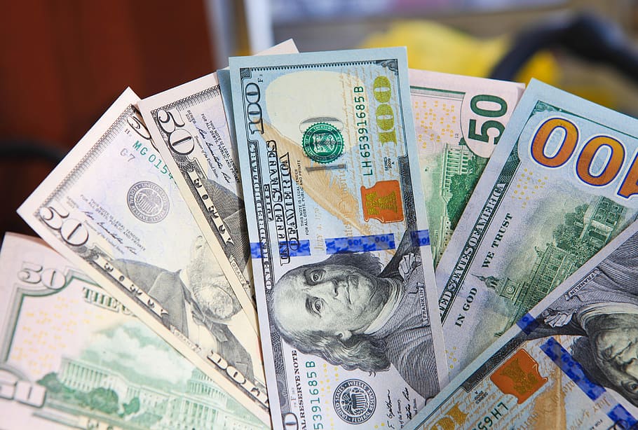 dollar, dollars, new, pile, bills, heap, debt, nobody, many HD wallpaper