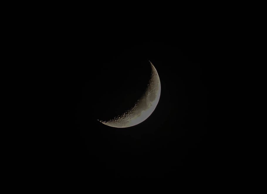 moon, dark, night, sky, space, astronomy, beauty in nature HD wallpaper