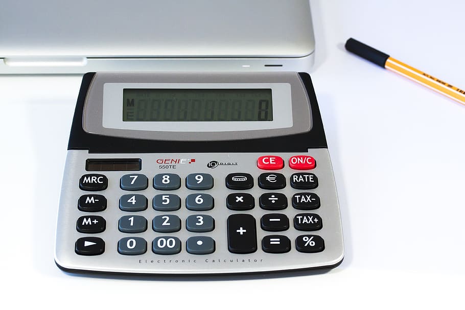 calculator, calculation, how to calculate, count, office, business HD wallpaper