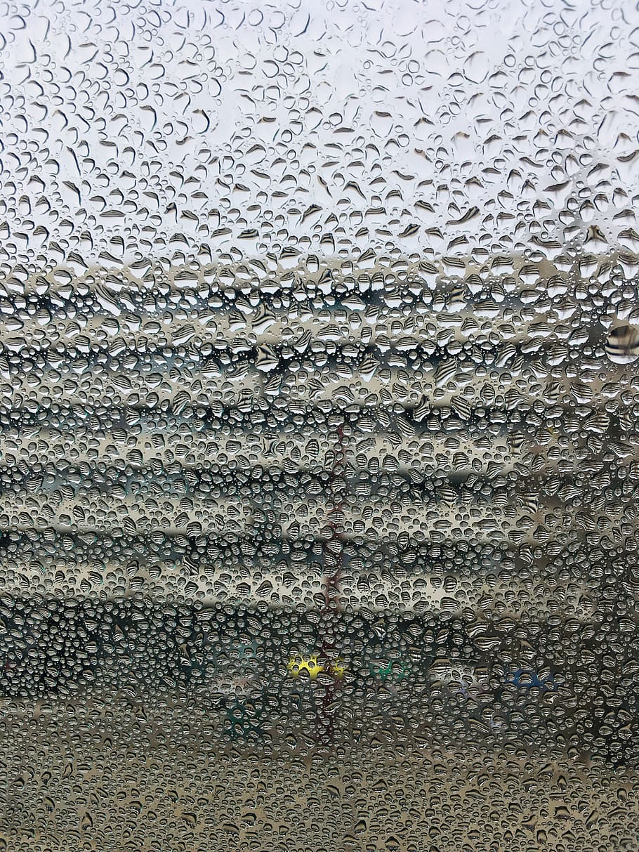 wet window glass, rug, spain, lleida, texture, foam, bubble, paper, HD wallpaper