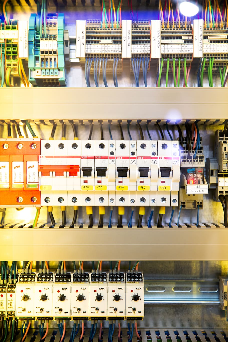 multicolored electronic part, technology, indoors, no people HD wallpaper